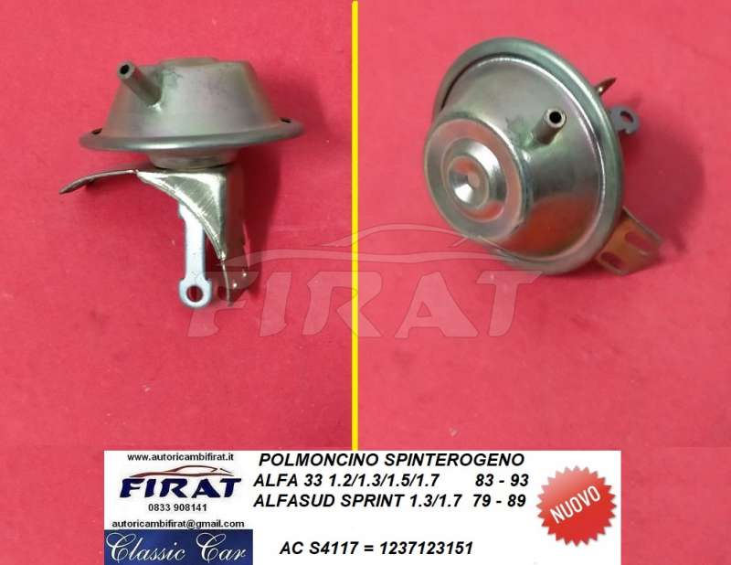 POLMONCINO SPINTEROGENO ALFA 33-ALFASUD SPRINT (S4117)